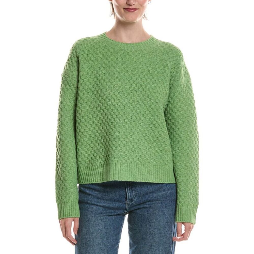 Michael Stars Womens Sophia Honeycomb Stitch Sweater